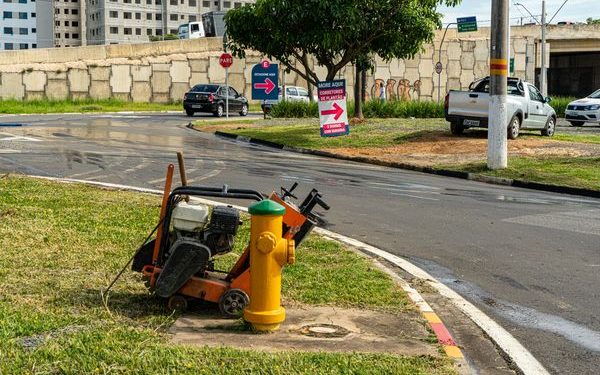 Sanasa – Jd. São Fernando: Sanasa instala hidrante para uso do Corpo de Bombeiros