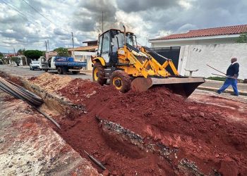 Americana – DAE realiza modernização de trecho da rede de água no bairro Chácara Machadinho