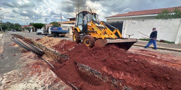 Americana – DAE realiza modernização de trecho da rede de água no bairro Chácara Machadinho